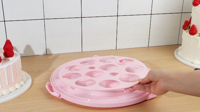 Amazon.com: Teenyyou 12 Inch Large Cake Carrier with Lid and